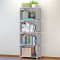 索尔诺简易书架 书柜置物架 创意组合层架子 落地书橱sjsx105