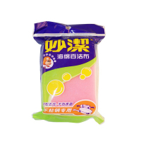 妙洁海绵百洁布(不粘锅专用)1片装0042M 刷锅洗碗去油污
