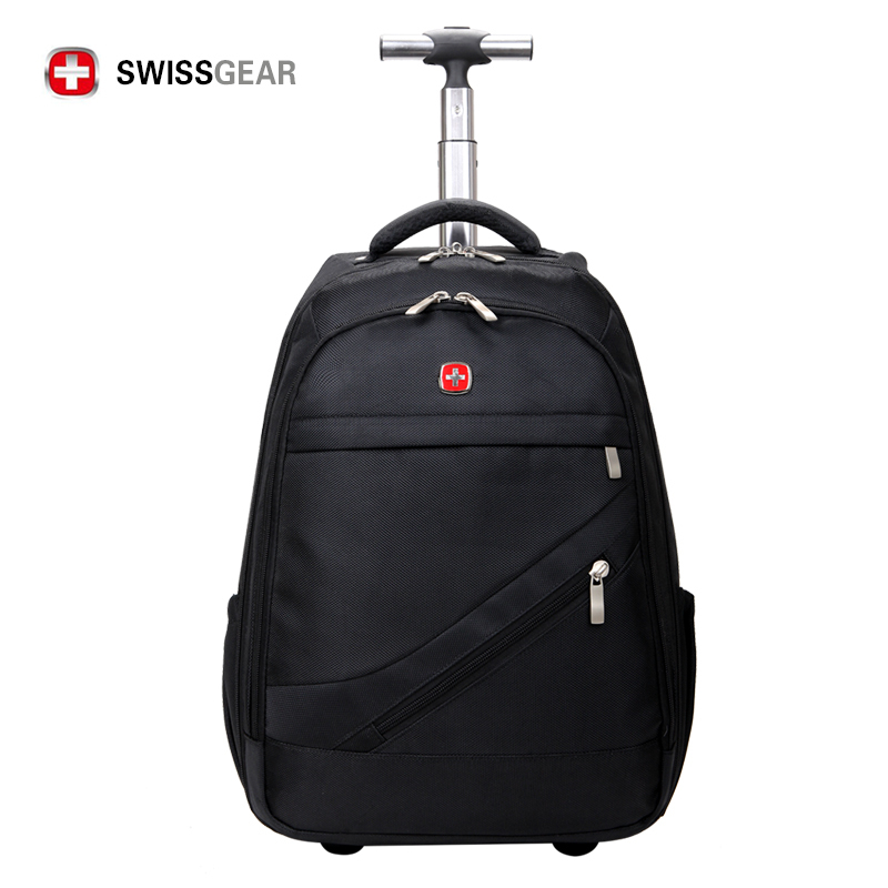 瑞士军刀 SWISSGEAR 十字系列005尼龙面料 大容量拉杆包 双肩背包 旅行包 男 通用登机包袋