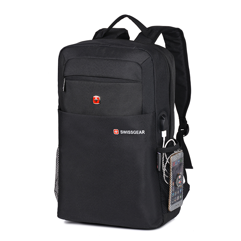 SWISSGEAR瑞士军刀 十字系列时尚休闲双肩包 SA-888尼龙电脑包 背包 旅行包 男 通用 书包