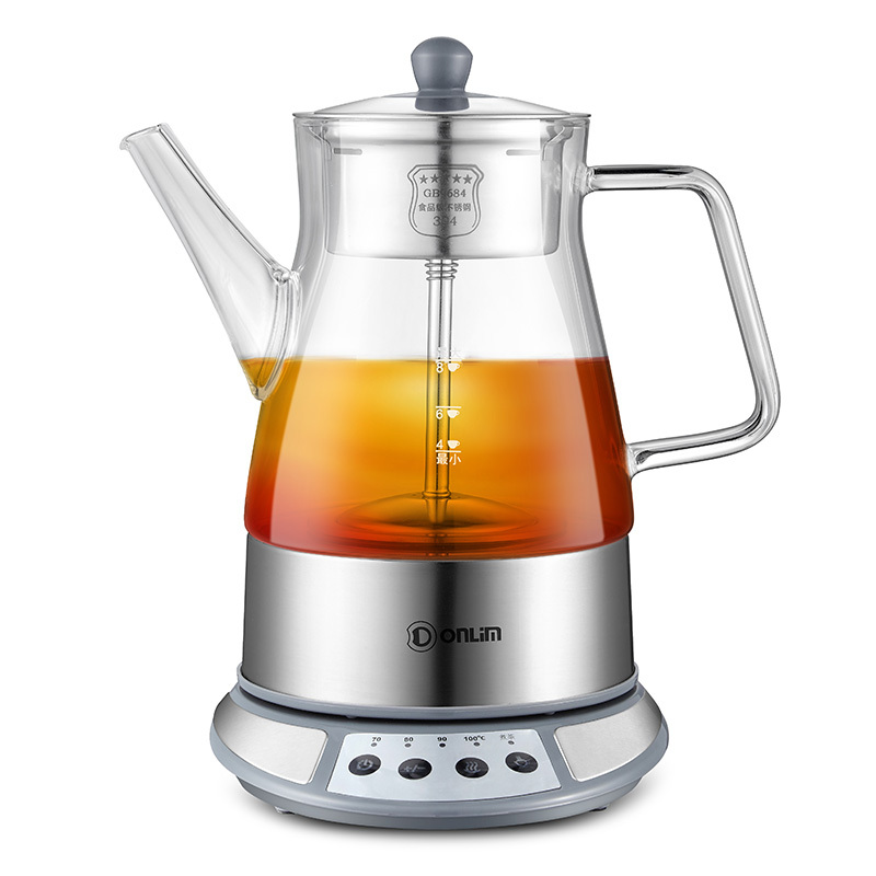 Donlim/东菱KE8008煮茶器黑茶全自动蒸汽电茶壶养生花茶烧水壶