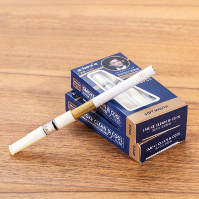 zobo正牌烟嘴 循环型可清洗型过滤器 男士软烟嘴健康烟具套盒装