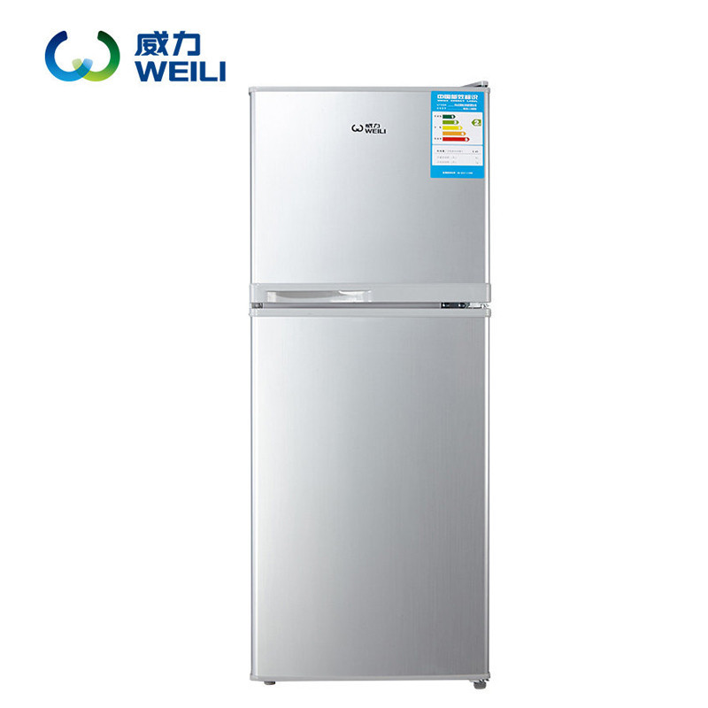 【顺丰配送 送货入户】WEILI/威力 BCD-118MH 118升 小冰箱双门家用冷藏冷冻电冰箱 全国联保
