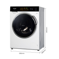 松下（Panasonic）XQG100-E1230 10公斤全自动滚筒洗衣机 ( 白色)