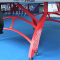 双鱼 比赛型乒乓球桌 翔云X1 乒乓球台 折叠移动式 室内标准家用乒乓球桌