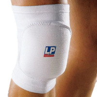 LP欧比运动护膝简易型膝部垫片护套609 足球舞蹈排球护具 一对装