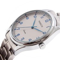鹏志(PANGCHI)男手表 简洁清晰刻度女表 实用型石英表 男士2246