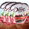 德芙小巧粒夹心黑巧克力30gx3袋组合装蔓越莓味糖果零食