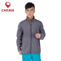 CARAVA喀尔沃品牌秋冬户外男抓绒衣防风快干抗静电抓绒外套454587