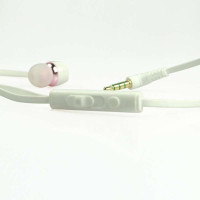森麦SM-IP136高端入耳式面条线全兼容手机耳麦笔记本pc重低音耳机（白色）
