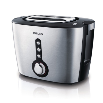 Philips/飞利浦 双烘烤槽烤面包机HD2636