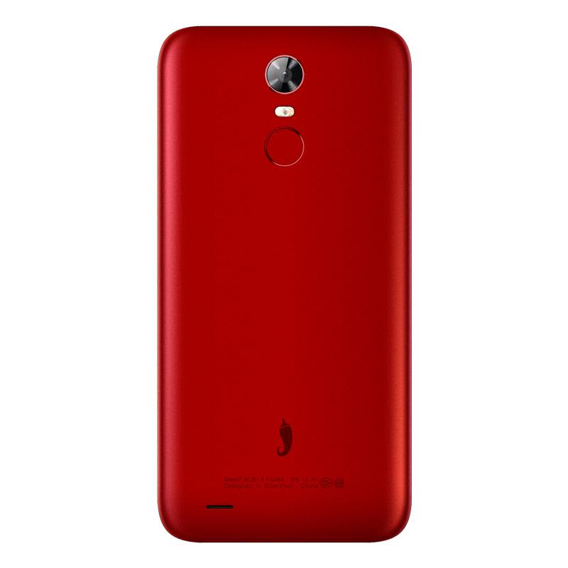 【高配】小辣椒 LA-S9 S9移动全网通4G手机 烈焰红 3GB+32GB 高清大屏超薄智能指纹识别学生图片