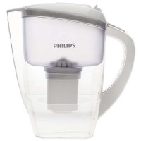 飞利浦 Philips 净水壶 净水杯 滤水壶 净水机 WP2806 白色4升 自配一芯
