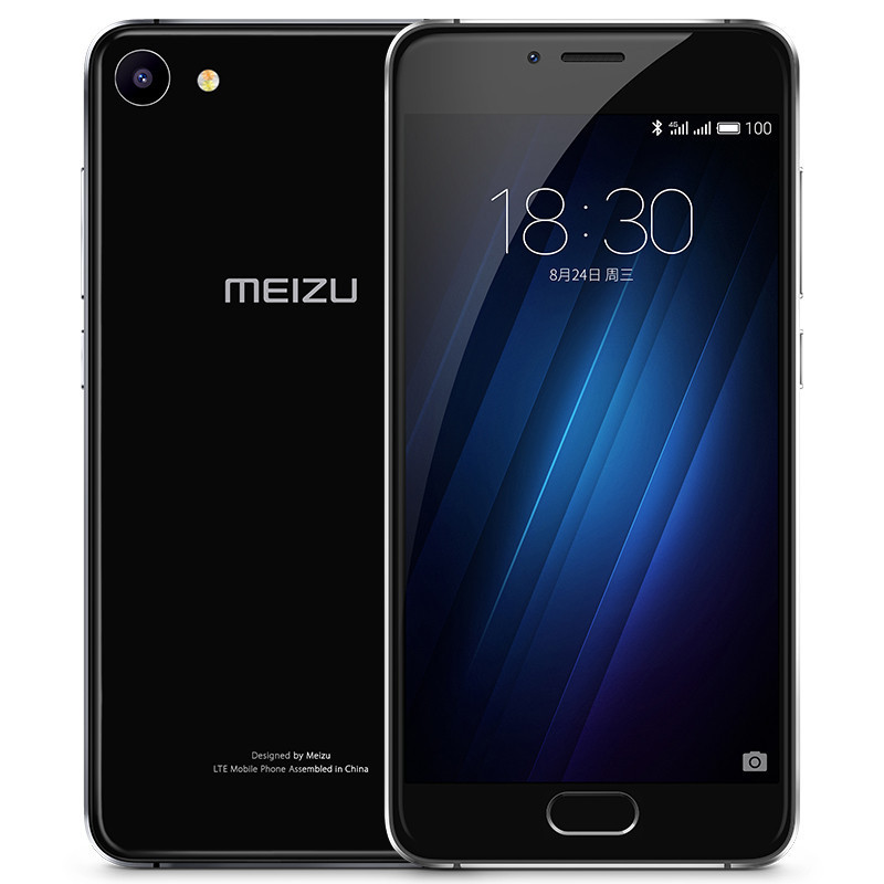 原装【送耳机+指环扣】魅族(MEIZU) 魅蓝U10 （U680A）全网通2GB运行+16GB内存 黑色