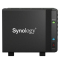 群晖（Synology） DS414slim 4盘位 NAS网络存储服务器 （无内置硬盘）