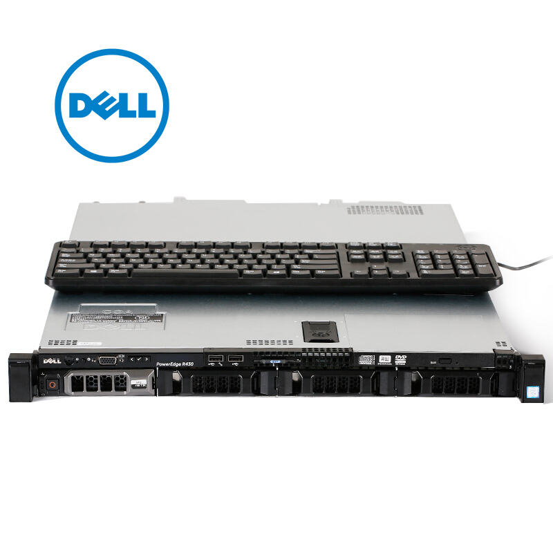 戴尔(DELL)PowerEdge R430 1U机架式 服务器 至强 E5 8G 300G SAS2.5 10K*2