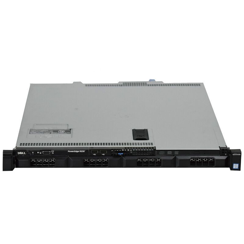 戴尔(DELL)PowerEdge R230 1U机架式 服务器 E3-1220V6 16G 1TB SATA桌面级*2