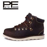 PF pathfinder 冬季男士复古时尚马丁靴 韩版潮流短筒皮靴 工装靴 8511M
