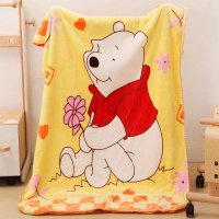 英凰拉舍尔儿童卡通云毯双层宝宝小毛毯单人毛毯空调毯 午休毯床单盖毯