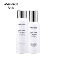 梦妆(MAMONDE)花萃赋活臻白护肤套装2件套（调理水150ml+保湿乳125ml)补水修护滋润营养