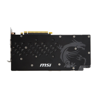 微星 MSI GTX 1060 GAMING X 6G GDDR5 192BIT PCI-E 3.0 显卡