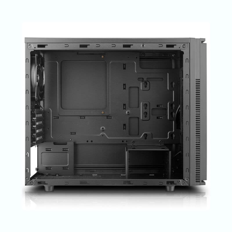 酷冷至尊(CoolerMaster)小清风简约版 黑色 迷你机箱(支持M-ATX主板/USB3.0/电源下置)图片
