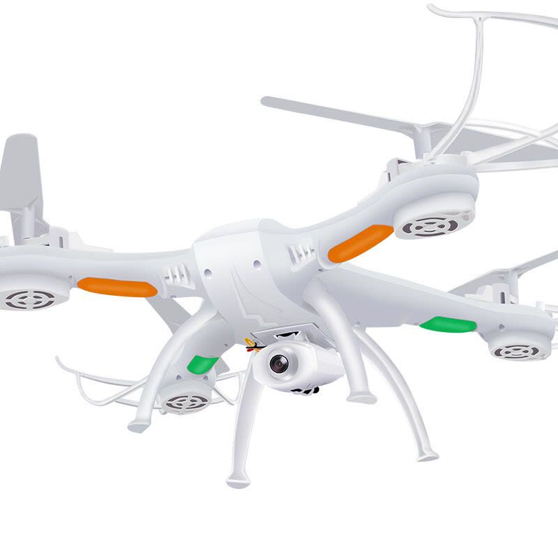 勾勾手 遥控飞机 无人机玩具四轴飞行器直升机男孩玩具航模 定高四轴飞行器-白色30万WIFI摄像头图片