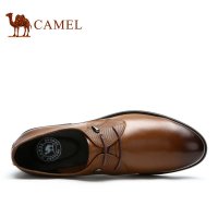 Camel骆驼男鞋新款牛皮男鞋商务正装皮鞋