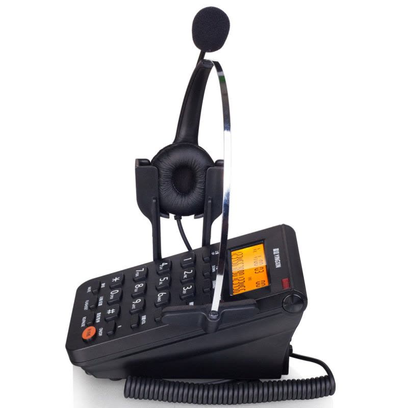 盈信288 客服呼叫中心电话机座机 话务员耳麦 耳机电话 电脑录音 带耳机图片