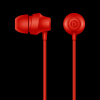 品胜(PISEN) 带电青年 入耳式立体声线控耳机A001 红色 带麦克风 适用苹果 安卓系统手机3.5mm插口使用