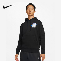 Nike耐克男子卫衣连帽宽松加绒保暖运动训练休闲套头衫DX1084-010