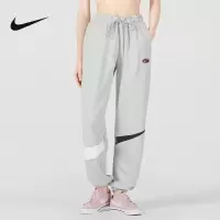 Nike耐克女裤休闲裤2022夏季新款灰色跑步运动裤长裤子DX6295-050