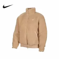 Nike耐克外套女2022冬季新款运动仿羊羔绒保暖夹克DR5629-200