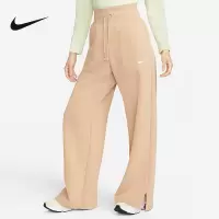 Nike耐克针织长裤女子2022冬季新款时尚生活运动服DQ5616-200