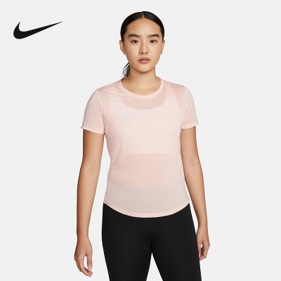 Nike耐克短袖女装2022夏季新款运动休闲跑步T恤衫DM7778-610