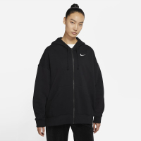 Nike耐克外套女装2022新款运动服舒适加绒连帽休闲夹克DD5635-010