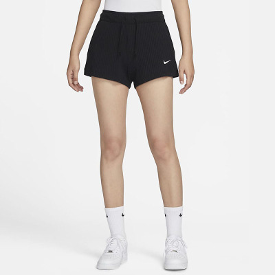 Nike耐克AS W NSW RIB JRSY SHORT运动时尚百搭女短裤DV7863-010