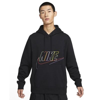 Nike耐克卫衣男款2023春季新款运动服训练休闲连帽套衫DX0542-010