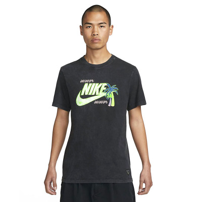 Nike耐克短袖男2023夏季新款宽松透气跑步体恤印花T恤FB9789-010