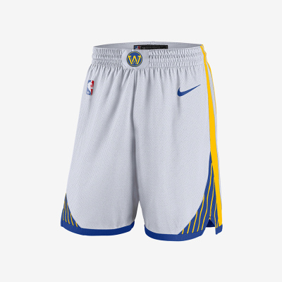 NIKE GSW M NK SWGMN SHORT HOME篮球系列秋男白色AV4971100