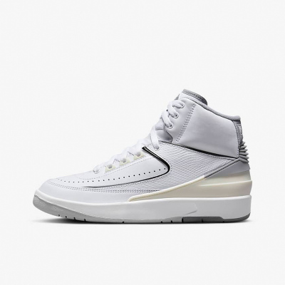 NIKE AJ2(GS)乔丹系列夏童黑灰色复古篮球鞋DQ8562-100