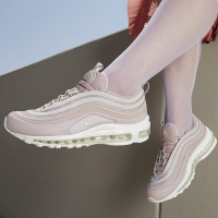 Nike Air Max 97 复古休闲跑步鞋 女款 粉色 可回收材料 DH8016-600
