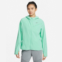 Nike Swift UV 纯色速干跑步连帽防晒服 女款 上升翠绿 FB7481-349