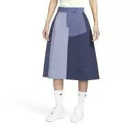 NIKE耐克女子运动裙2023夏季新款休闲撞色拼接半身裙DX2576-493