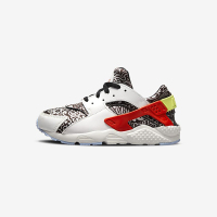 Nike Huarache 经典复古 减震防滑耐磨 低帮 跑步鞋 中童 白黑红 DV2270-100