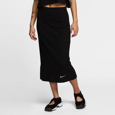 耐克(NIKE) Nike耐克女子裙子2023年夏季新款时尚百搭针织裙 DV7957-010