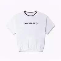 Converse 女款T恤2023年新款舒适百搭休闲短袖 10024771-A04