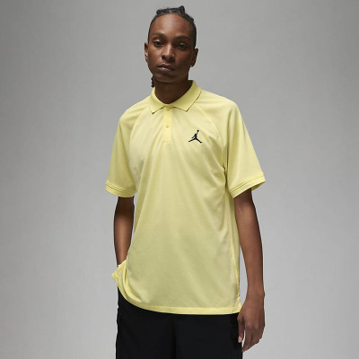 耐克Jordan 品牌Logo印花高尔夫短袖 男款 黄色 DZ0541-706