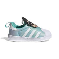 TD婴童 adidas 360 舒适耐磨休闲板鞋 浅蓝色 GY9151