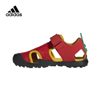 Lego x adidas Captain Toey Sandals K 乐高联名 休闲凉鞋 儿童 红 H67471